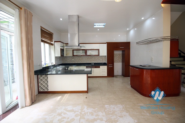 Nice house for rent in Tay Ho area. Unfurnished house